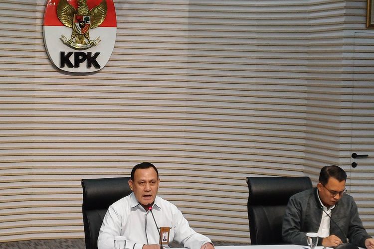 KPK Minta Maaf Firli Bahuri Jadi Tersangka