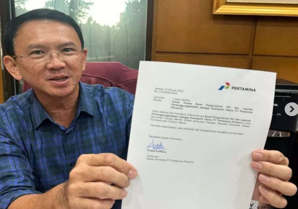 Ahok, Tinggalkan Jabatan Komisaris Pertamina