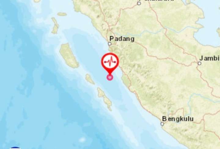 Gempa Bumi Magnitudo 5,7 Landa Pesisir Selatan Sumbar