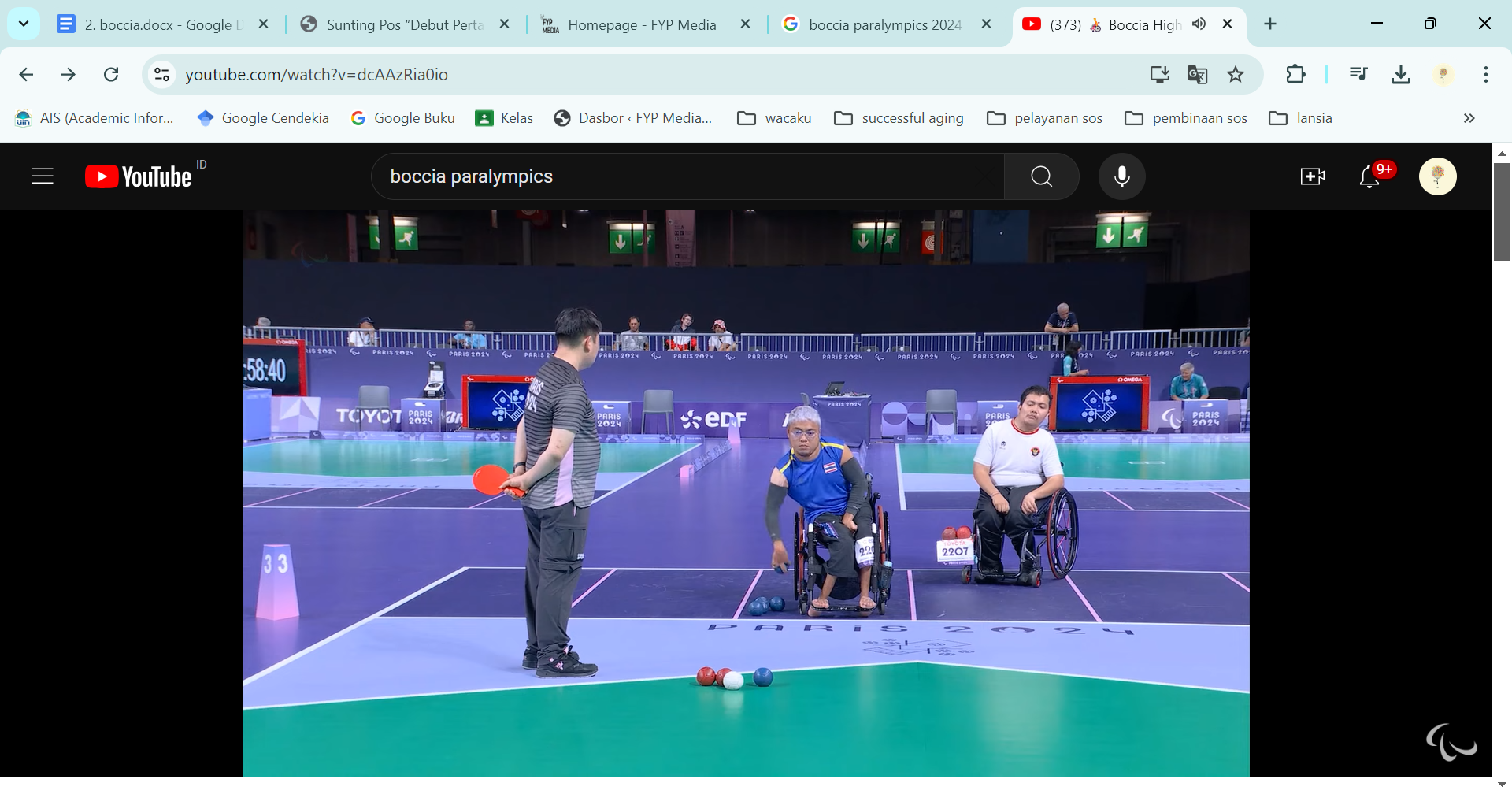 Debut Pertama, Tim Boccia Panen Medali Di Paralimpiade Paris 2024