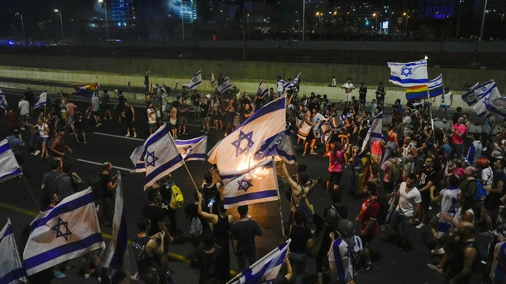 Ribuan Warga Israel Tuntut Pembebasan Sandera di Gaza, Pemerintah Diduga Lamban