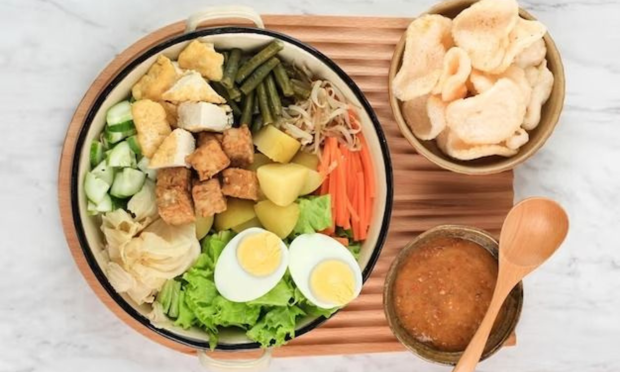 Bangga! Salad Indonesia Masuk 10 Terbaik Dunia