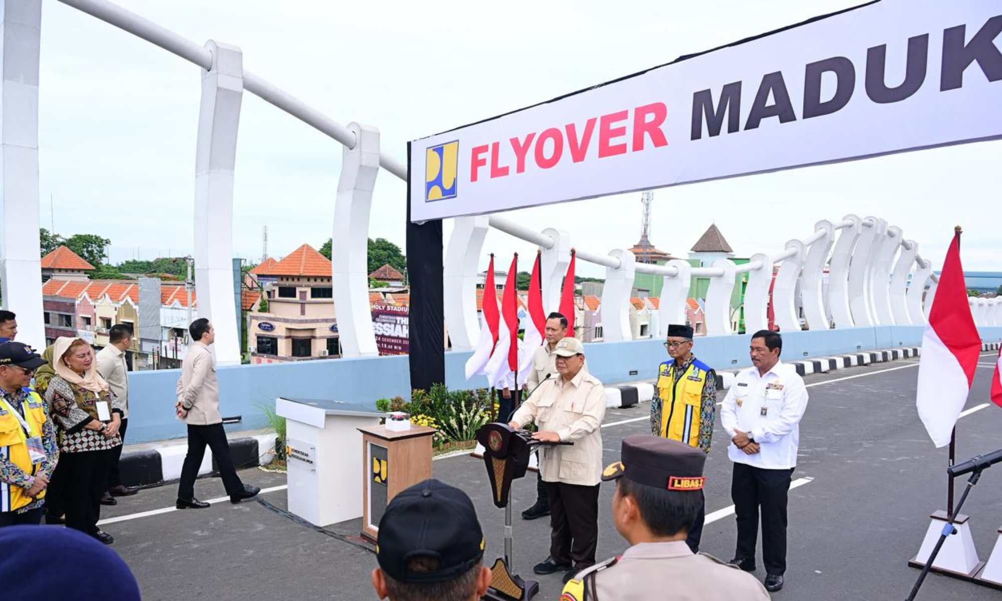 Presiden Prabowo Resmikan Flyover Madukoro untuk Tingkatkan Konektivitas Semarang