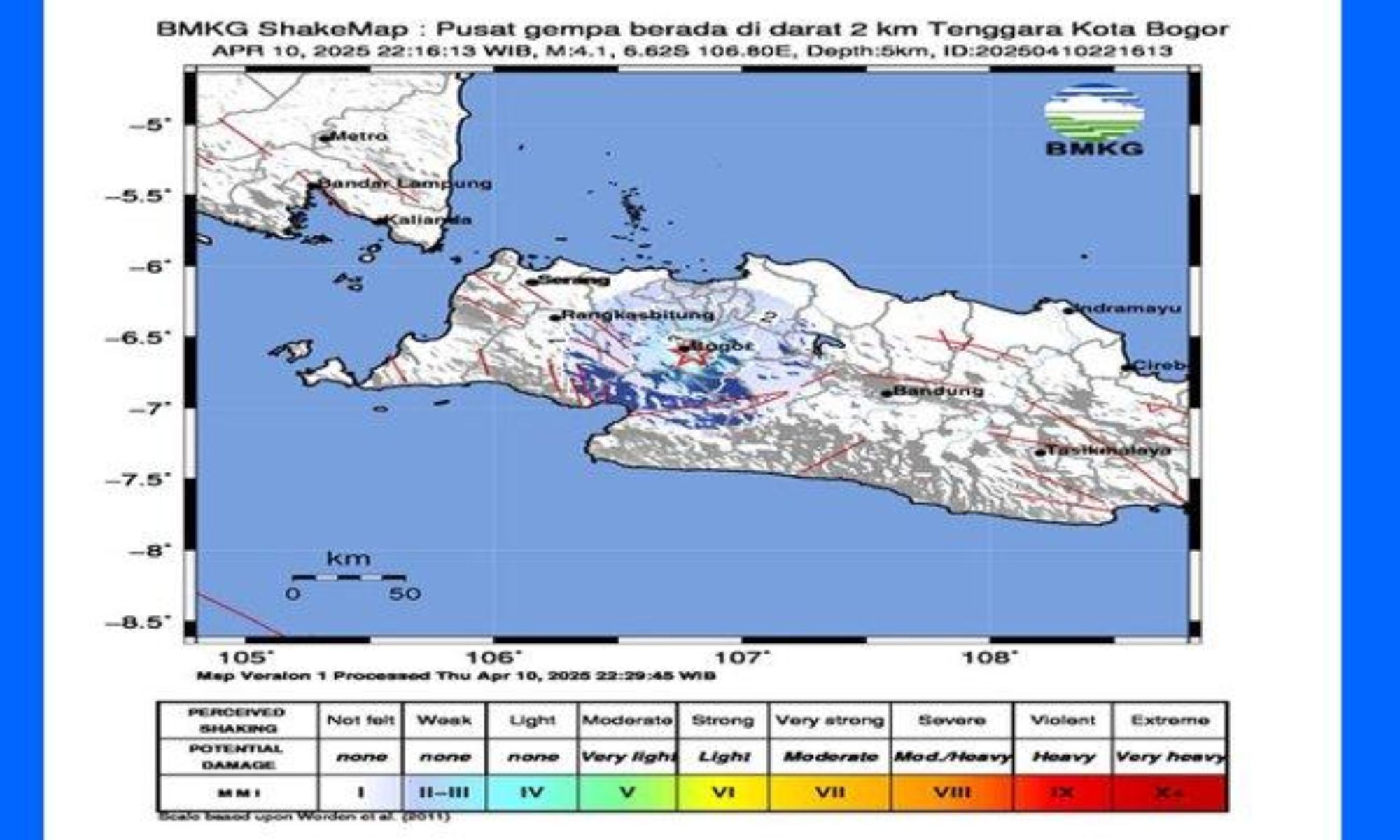 Bogor Diguncang Gempa 4,1 SR: Warga Panik, Pemerintah Siaga