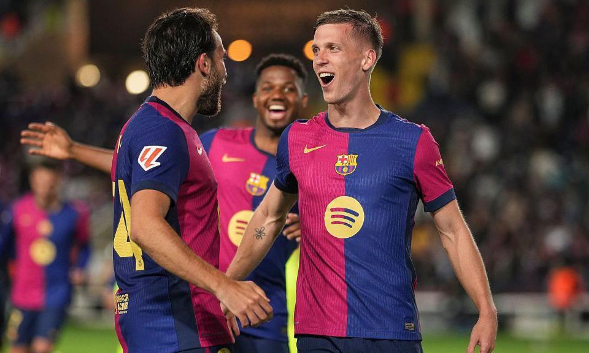 Dani Olmo Bawa Barcelona Menang 1-0: No Lewandowski, No Problem