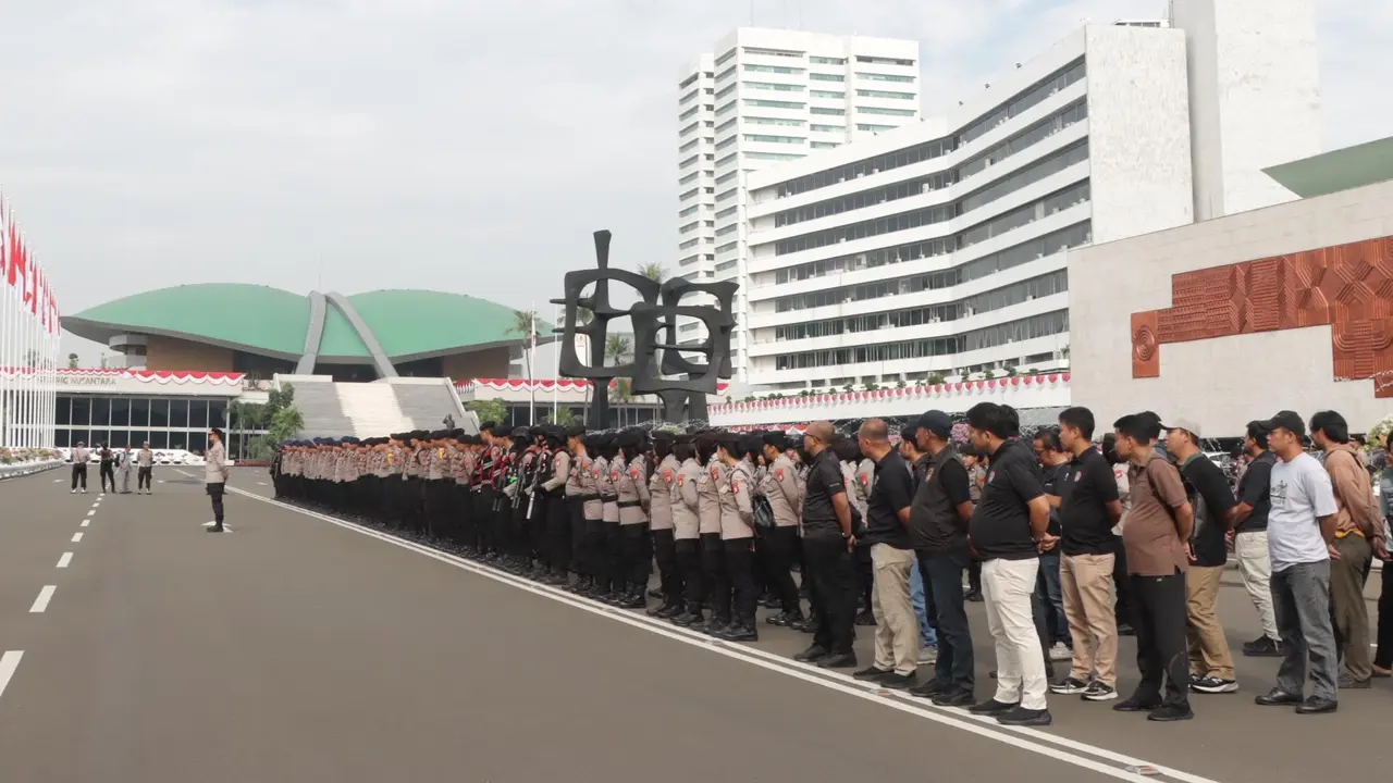 1.145 Polisi Kawal Demo Mahasiswa 21 Agustus 2025, Warga Diminta Hindari DPR!