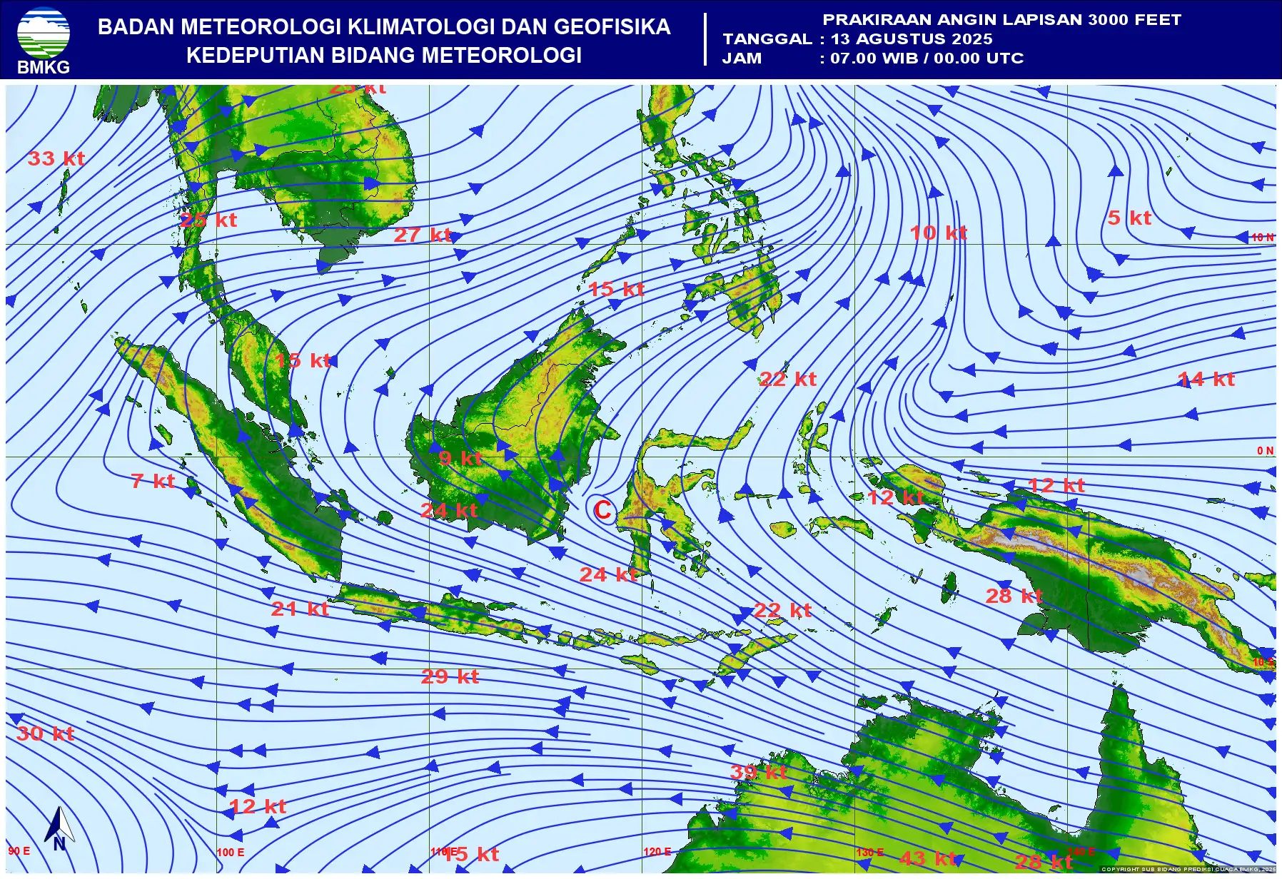 BMKG: Hujan Ekstrem dan Angin Kencang Sepekan ke Depan