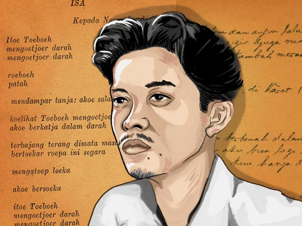 7 Puisi Chairil Anwar Melegenda yang Wajib Dibaca