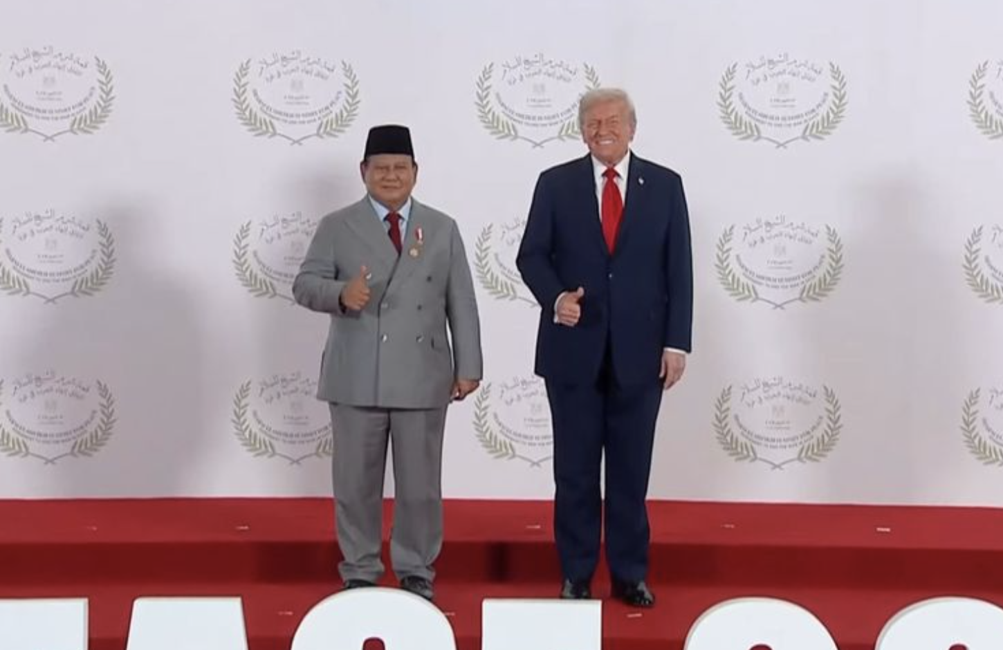 7 Alasan Trump Puji Prabowo di KTT Gaza: RI Berkembang Luar Biasa