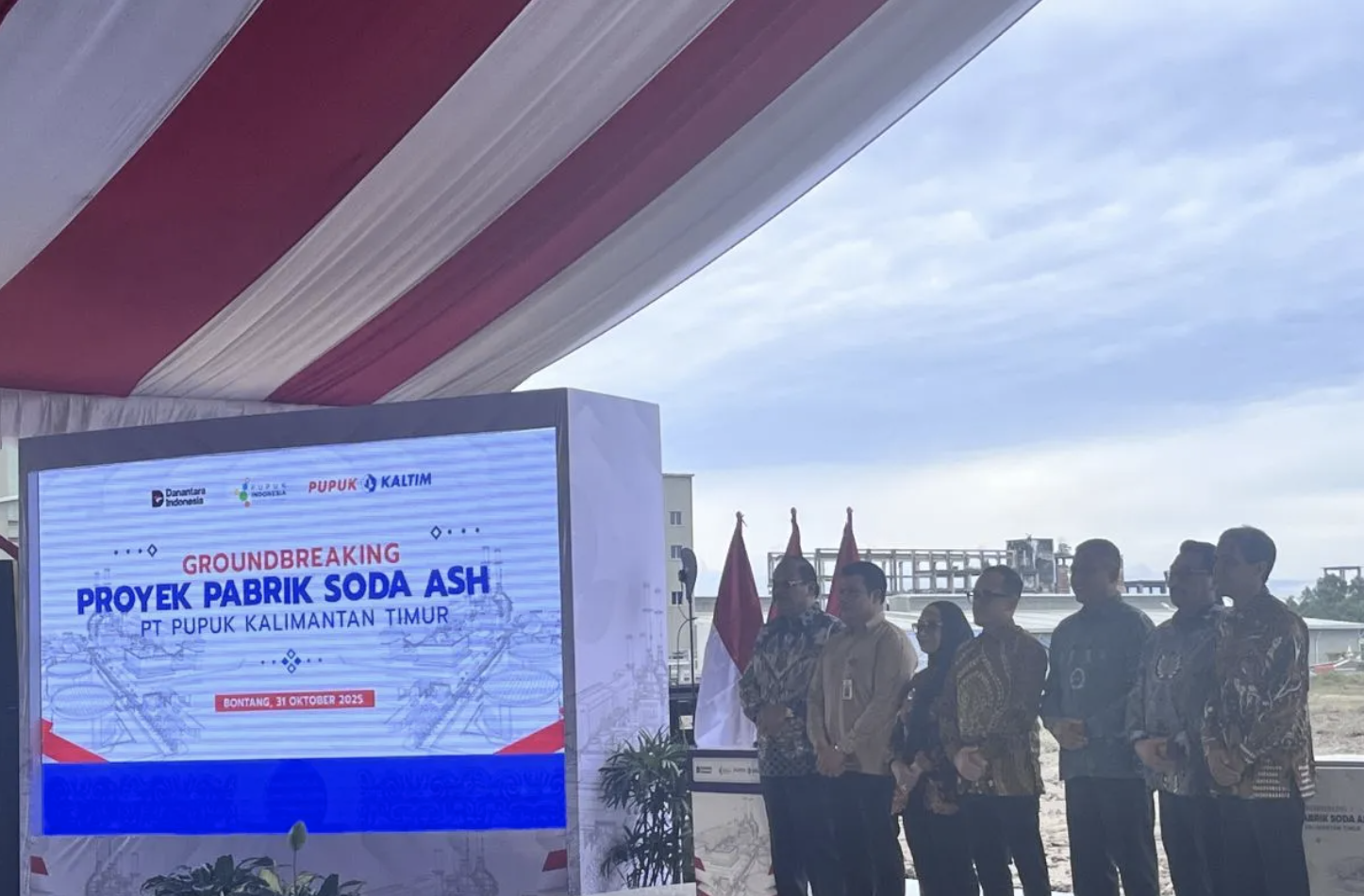 Setelah 30 Tahun Gagal, Pupuk Indonesia Bangun Pabrik Soda Ash Rp5 Triliun