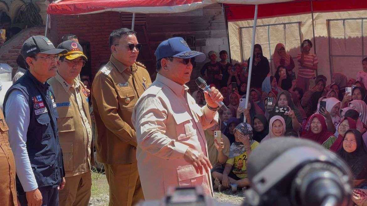 Presiden Prabowo Janji Percepat Pemulihan Infrastruktur Pascabanjir Bandang di Aceh Tenggara