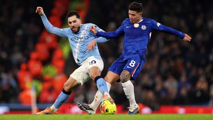 Manchester City vs Chelsea Berakhir Imbang 1-1 Tanpa Maresca